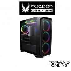 CASING INVASION ATX MICRO H-1 TG (BLK)