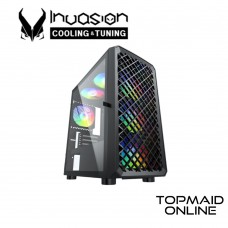 CASING INVASION ATX MICRO CX-6009 TG (BLK) 