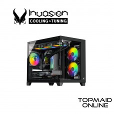 CASING INVASION ATX MICRO D-7000 TG (BLK)