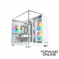 CASING INVASION ATX MICRO GENESIS-M TG (WHT)