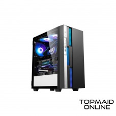 CASING INVASION ATX PRISM TG (BLK/WHT)