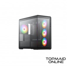 CASING INVASION ATX MICRO T-1000 TG (BLK) 