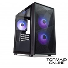 CASING TECWARE ATX MICRO FORGE M2 TG ARGB ( BLK )	