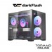 CASING AIGO DARKFLASH ATX C305 TG (BLK) 