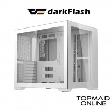 CASING AIGO DARKFLASH ATX C305 TG (WHT) 