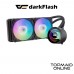 LIQUID COOLING CPU AIGO DARKFLASH TWISTER DX-240 ARGB (BLK)