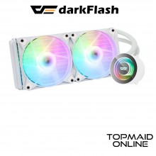 LIQUID COOLING CPU AIGO DARKFLASH TWISTER DX-240 ARGB (WHT)