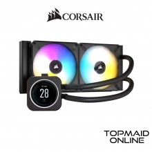 LIQUID COOLING CPU CORSAIR H100I ELITE LCD 240MM RGB