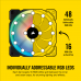 FAN CORSAIR 12CM LED LL120 RGB 1500RPM TRIPLE PACK	