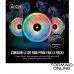 FAN CORSAIR 12CM LED LL120 RGB 1500RPM TRIPLE PACK	