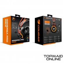 HEADSET COUGAR WIRED GAMING IMMERSA PRO PRIX 7.1 (CGR-U50MB-710)	