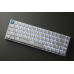 KEYBOARD TECWARE BLUETOOTH B68 MECHANICAL GATERON BROWN SWITCH RGB (WHITE)	