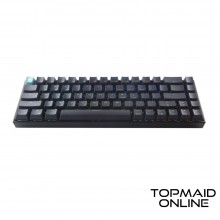 KEYBOARD TECWARE BLUETOOTH B68 RGB GATERON BROWN MECHANICAL KEYBOARD (BLACK)	