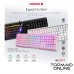 KEYBOARD CHERRY WIRED MX 3.0S MECHANICAL MX BLUE SWITCH RGB ( BLK )
