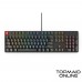 KEYBOARD GLORIOUS WIRED GMMK FULL SIZE MECHANICAL GATERON BROWN SWITCH RGB (BLK)