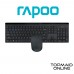 COMBO KEYBOARD MOUSE RAPOO WIRELESS BT 8110M (BLK)