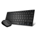 COMBO KEYBOARD MOUSE RAPOO WIRELESS BT 9000M (BLK)  